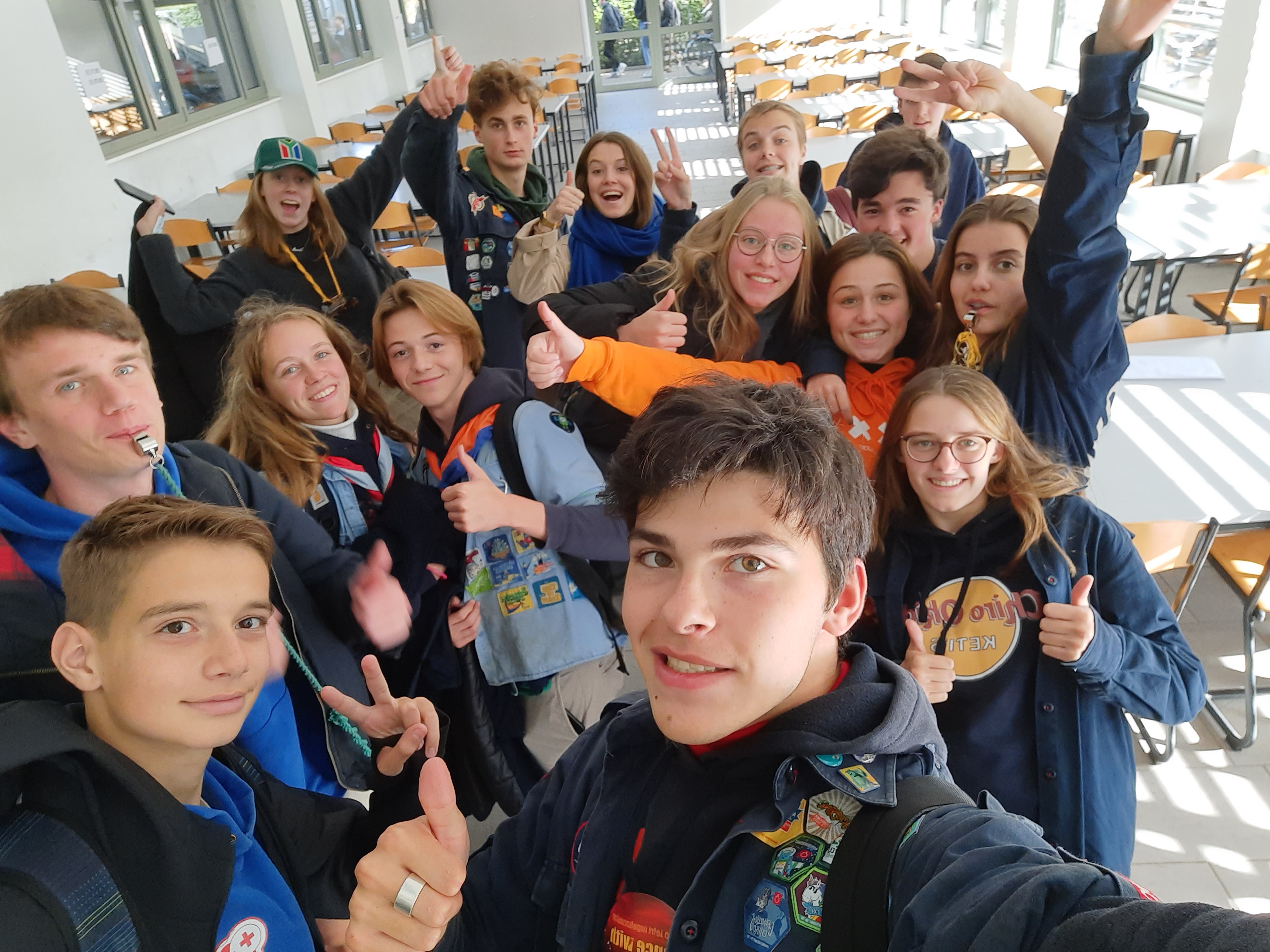 Chirojongen Mauro en zijn groep