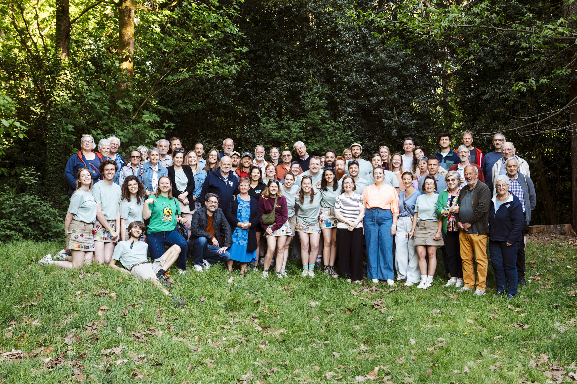 Groepsfoto Vrienden van de Chiro
