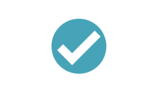 Checkmark icoon