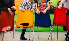 stoelen in de klas