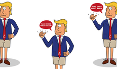 Fake News Superhiro: Donald Trump