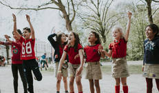 Chirokinderen aan het spelen