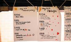menu op bivak