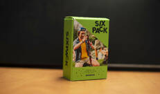 Sixpack kaartspel in verpakking