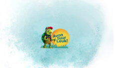 Logo AvontuurLeuk met achtergrond