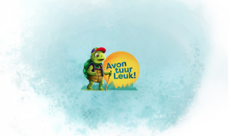 Logo AvontuurLeuk met achtergrond