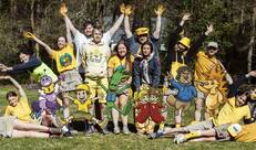 Afdelingsboost deelnemers juichen