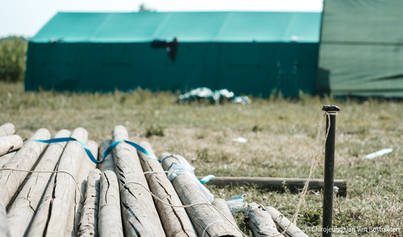Overzicht kampterrein