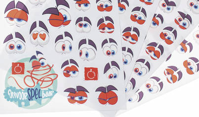 Stickervel OnvoorSPELbaar