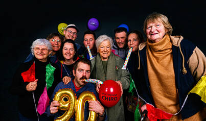 90 jaar Chiro fotoshoot