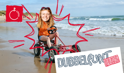 Naar de zee met een gocart