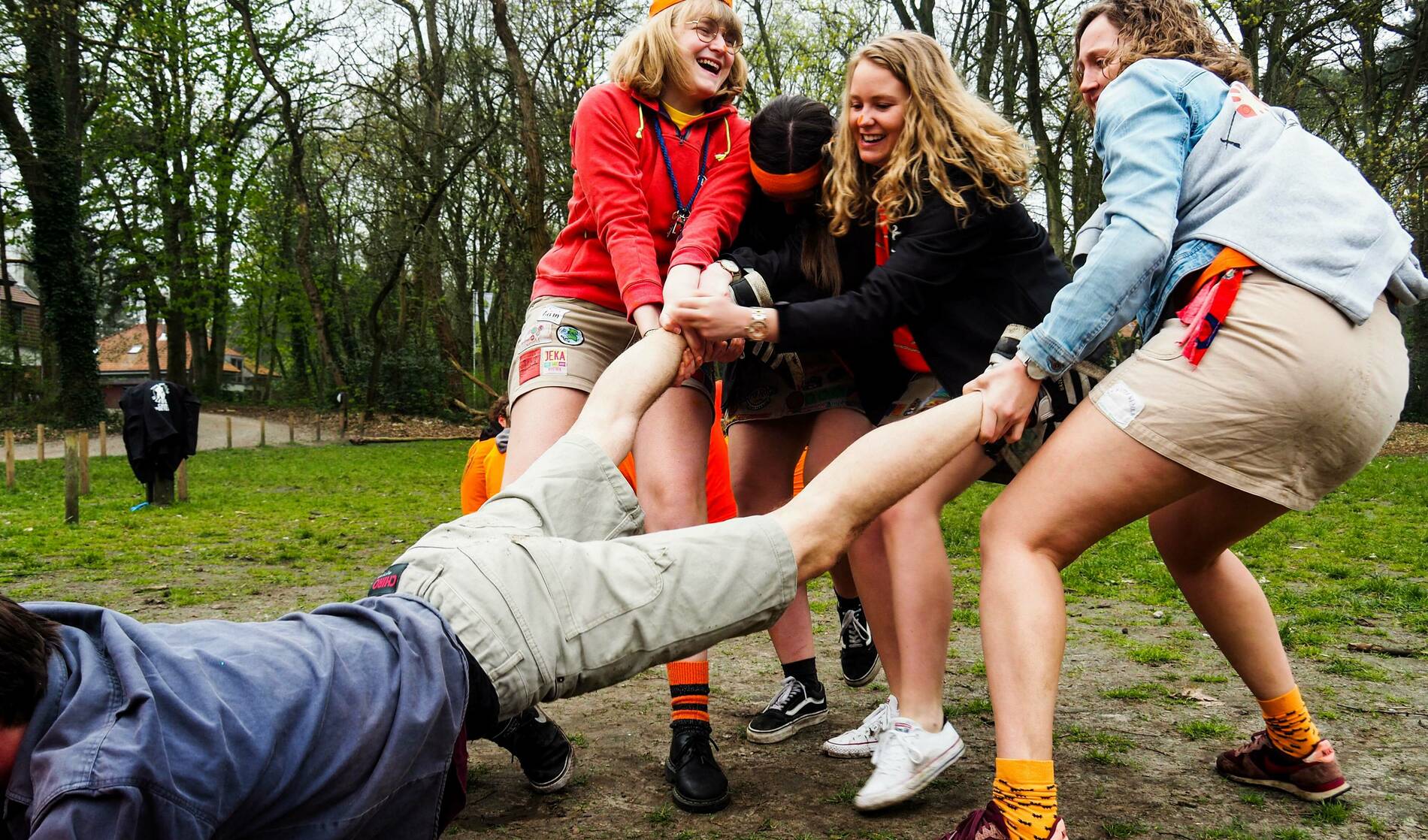 Massaspelen tijdens Boost