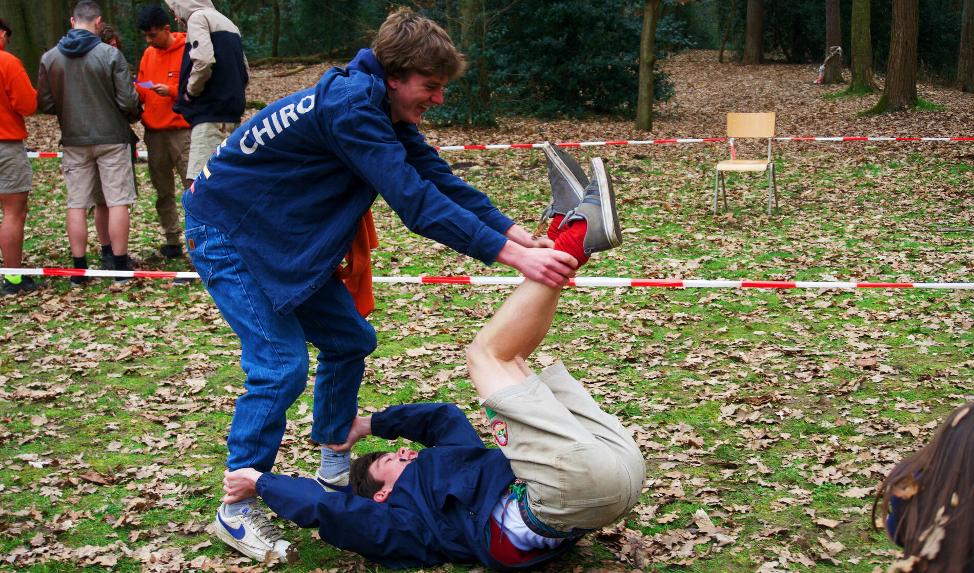 Samen koprollen op Aspitrant