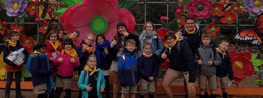 Speelclub Chiro Bronem in de Zoo