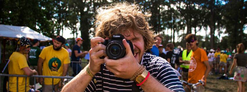 Fotograaf op Krinkel