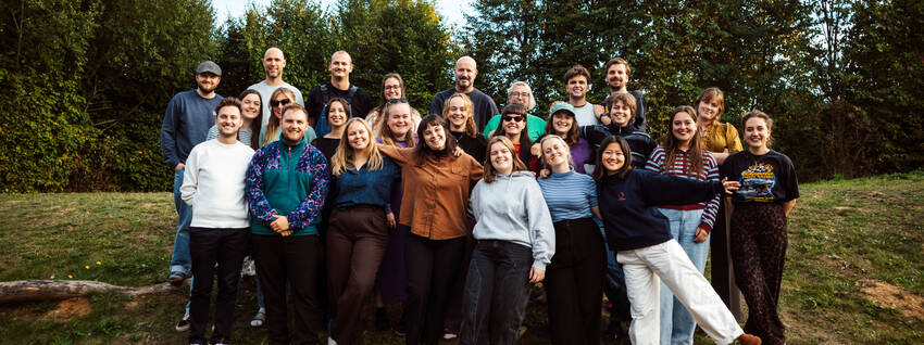 Alle beroepskrachten van de jeugdbeweging bij elkaar.