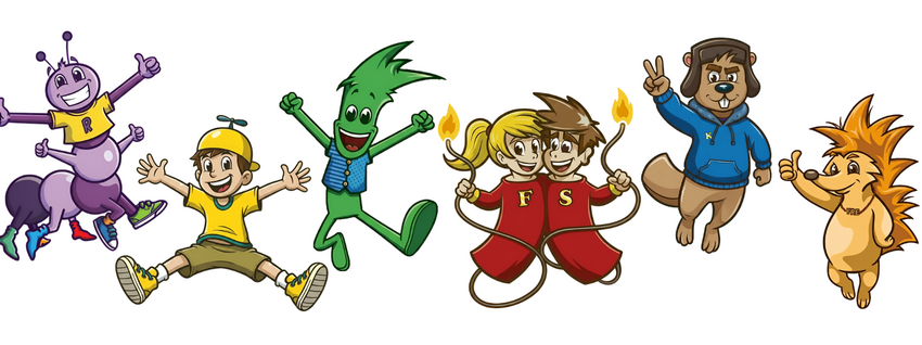 Groepsfoto afdelingen