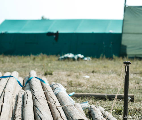 Overzicht kampterrein