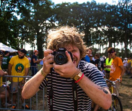 Fotograaf op Krinkel