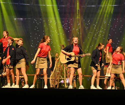Liedjes zingen Sportpaleis 90 jaar Chiro