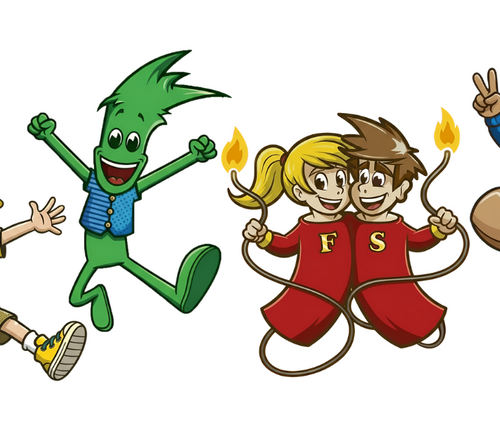 Groepsfoto afdelingen