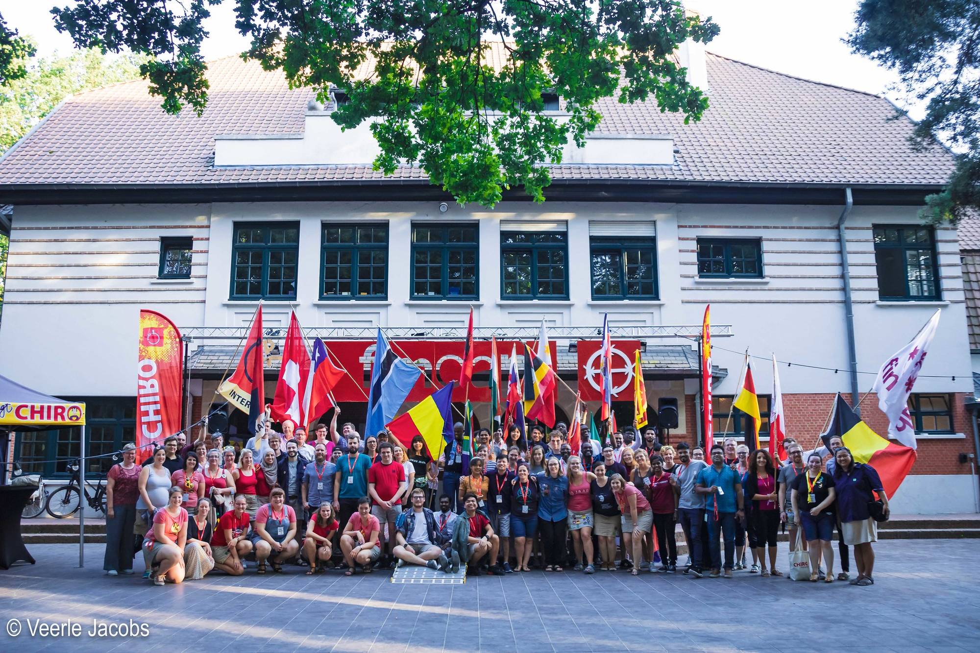 Groepsfoto van alle landen tijdens de General Assembly