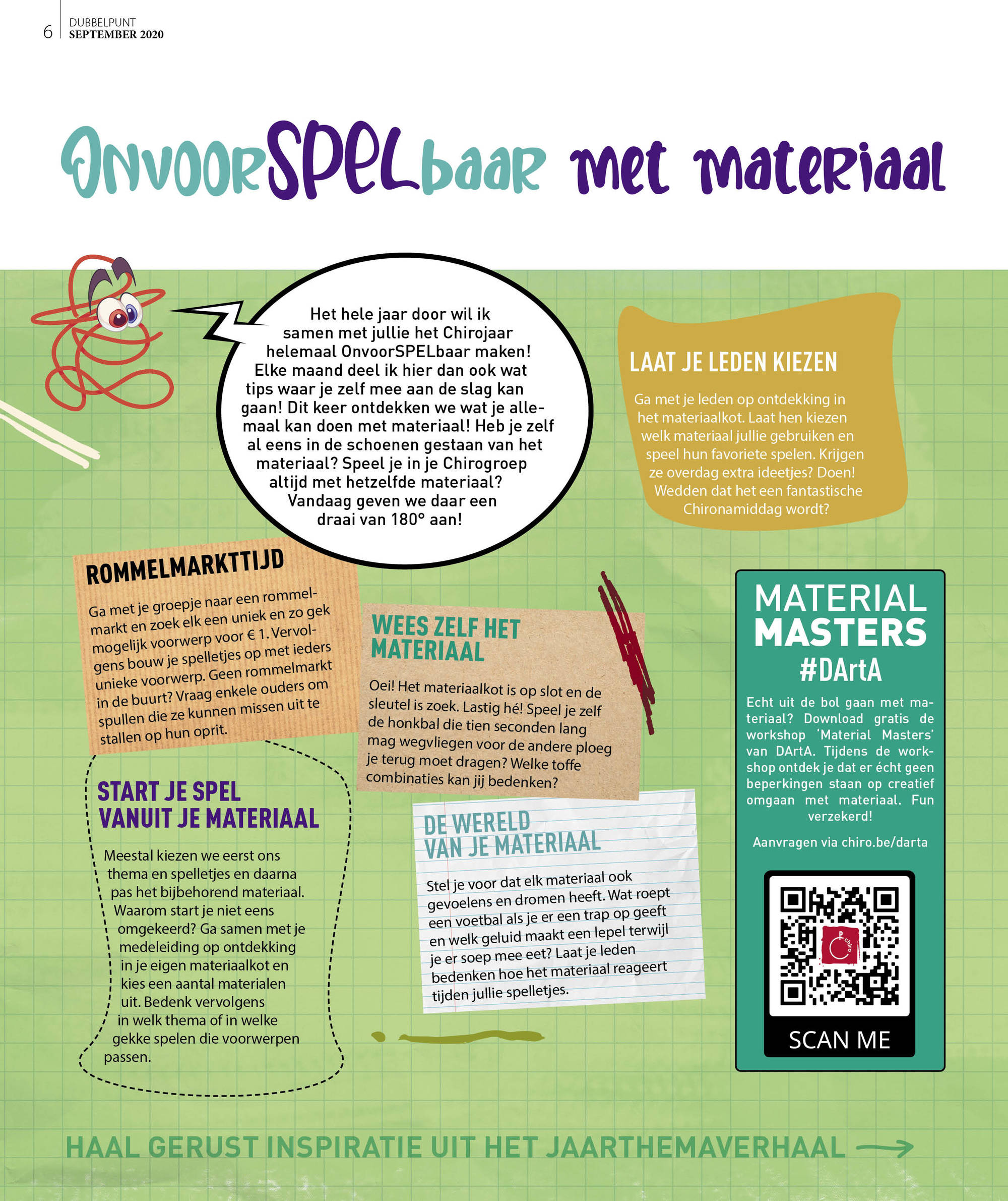 Dubbelpunt OnvoorSPELbaar september