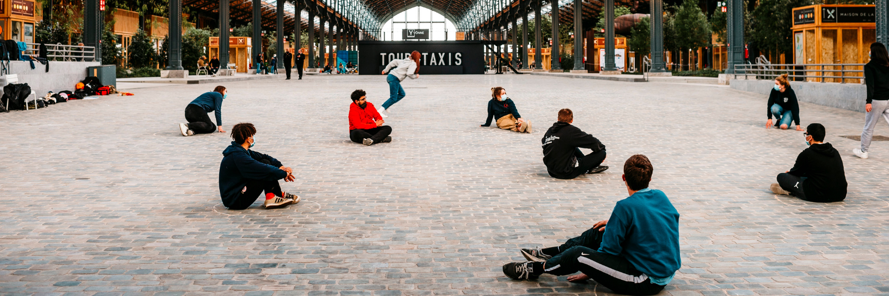 Zitten tour en taxis