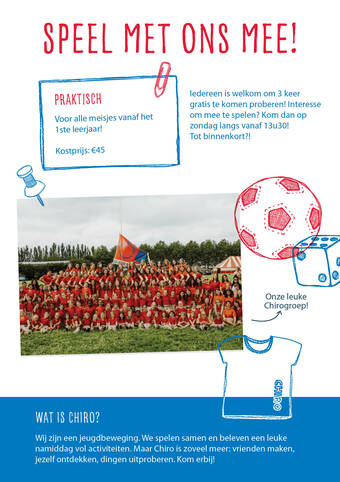 Achterzijde flyer